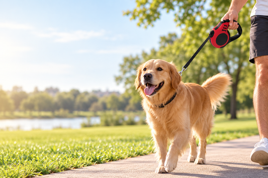 16.5 ft Retractable Dog Leash